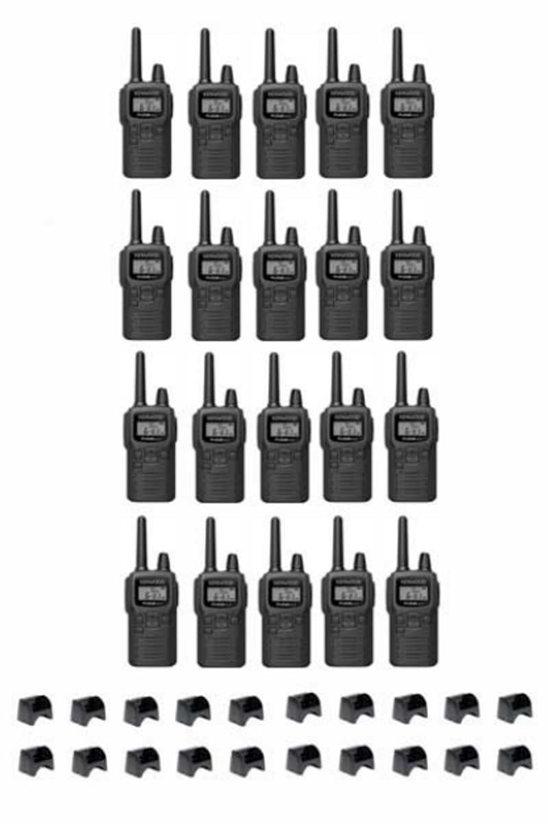 Set van 20 Kenwood PKT-300 ProTalk XLS IP52 PMR446 mini portofoons