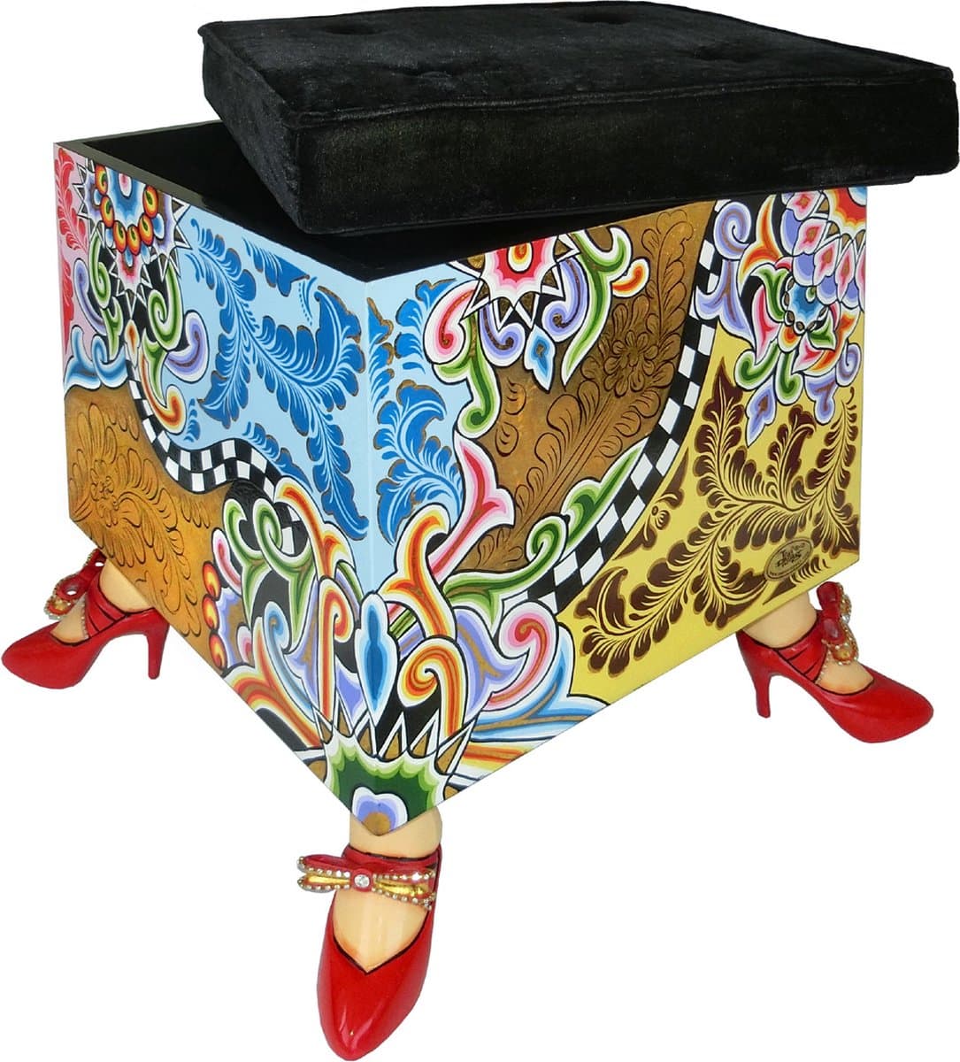 Toms Drag Blok met zitkussen