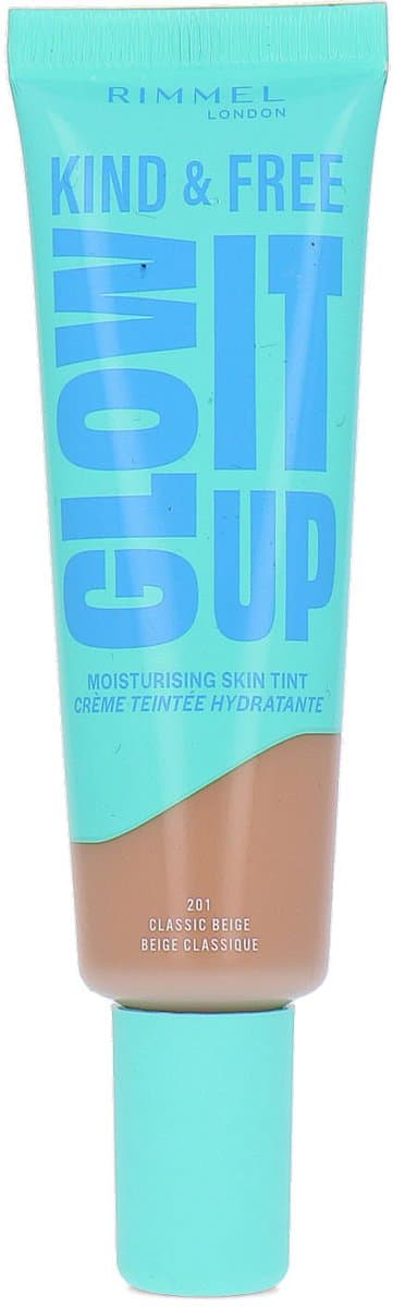 Rimmel London Kind&Free Glow It Up hydraterende foundation in Classic Beige