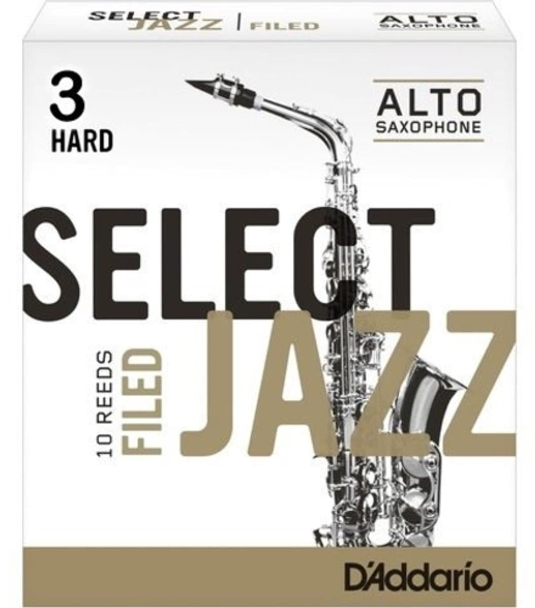 D'addario / Rico Jazz Select Filed 3 Hard Altsax