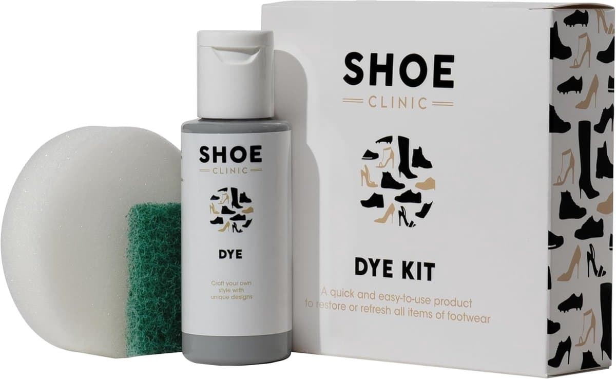 Schoenverf Licht Grijs – Complete Schoen Herstel Kit voor Leer, Nubuck & Canvas – Professionele Shoe Paint Set – Kleurhersteller voor Sneakers & Schoenen