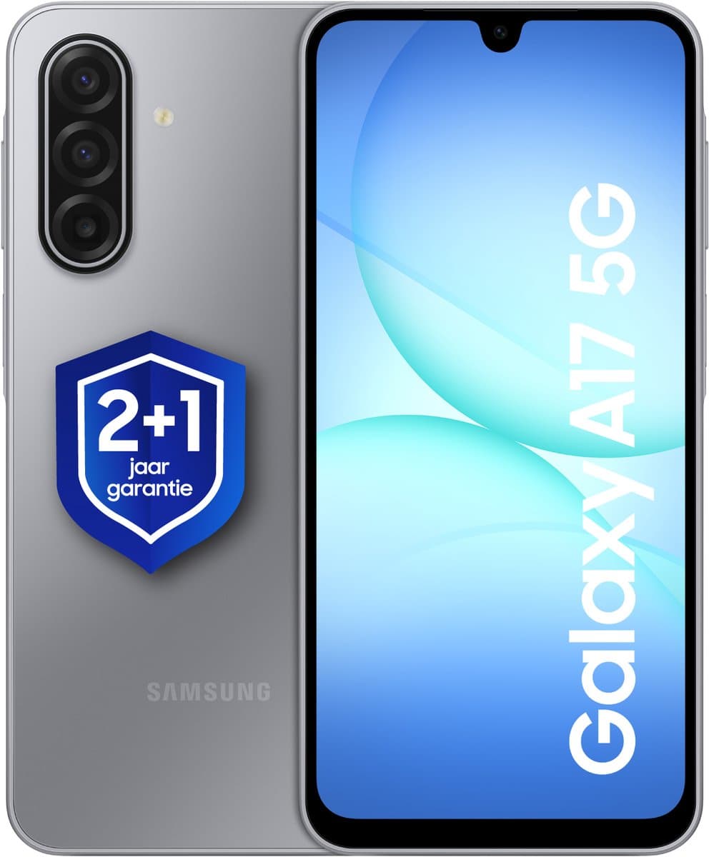 Samsung Galaxy A17 5G - 128GB - Gray + 1 jaar extra garantie