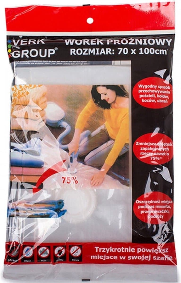 Vacuumzakken - XL - 70 x 100 cm - Kleding - Beddengoed - Voordeel Set 2 Stuks