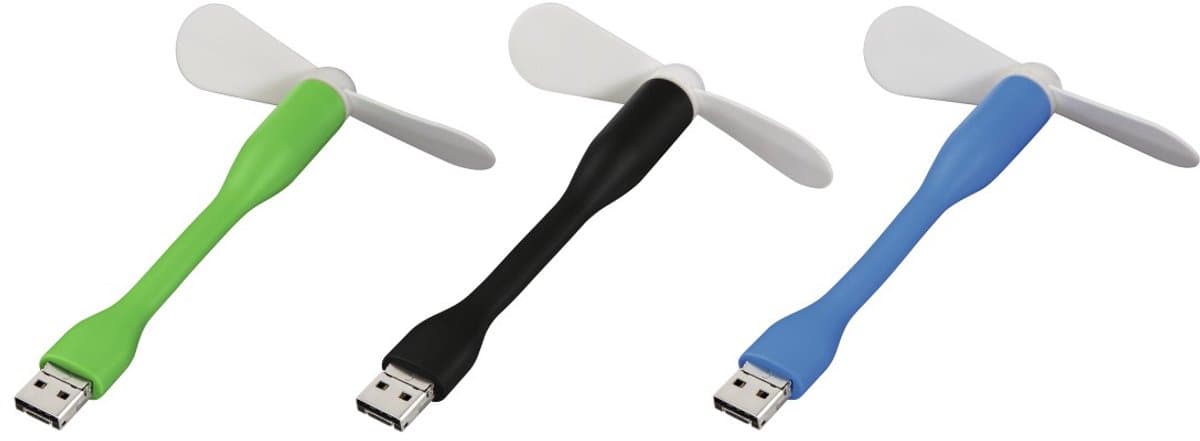 Hama USB-mini-ventilator met 2in1 stekker