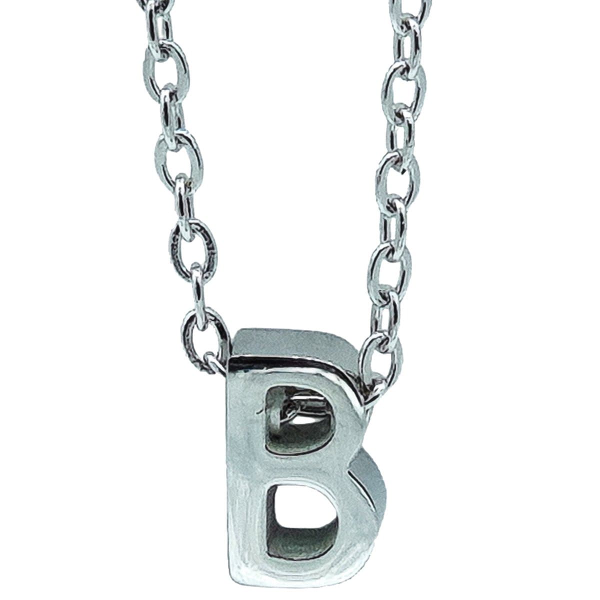 Ketting Letter B Letterhanger - Minimalistisch - Premium Staal