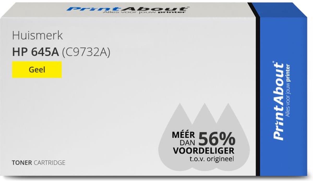 PrintAbout HP 645A (C9732A) toner geel