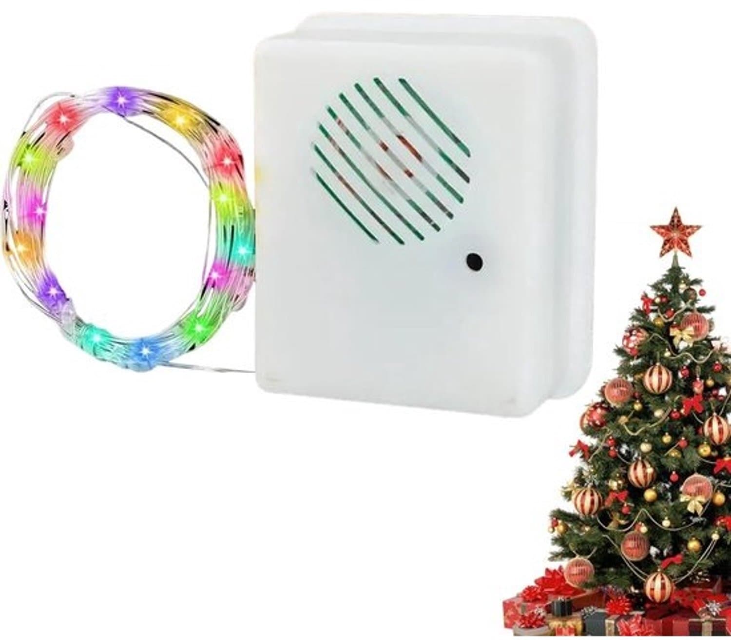 Ledlichtketting - Decoratieve verlichting - Feestdecoratie - Flexibel koperdraad - 33 meter - Kleurrijk
