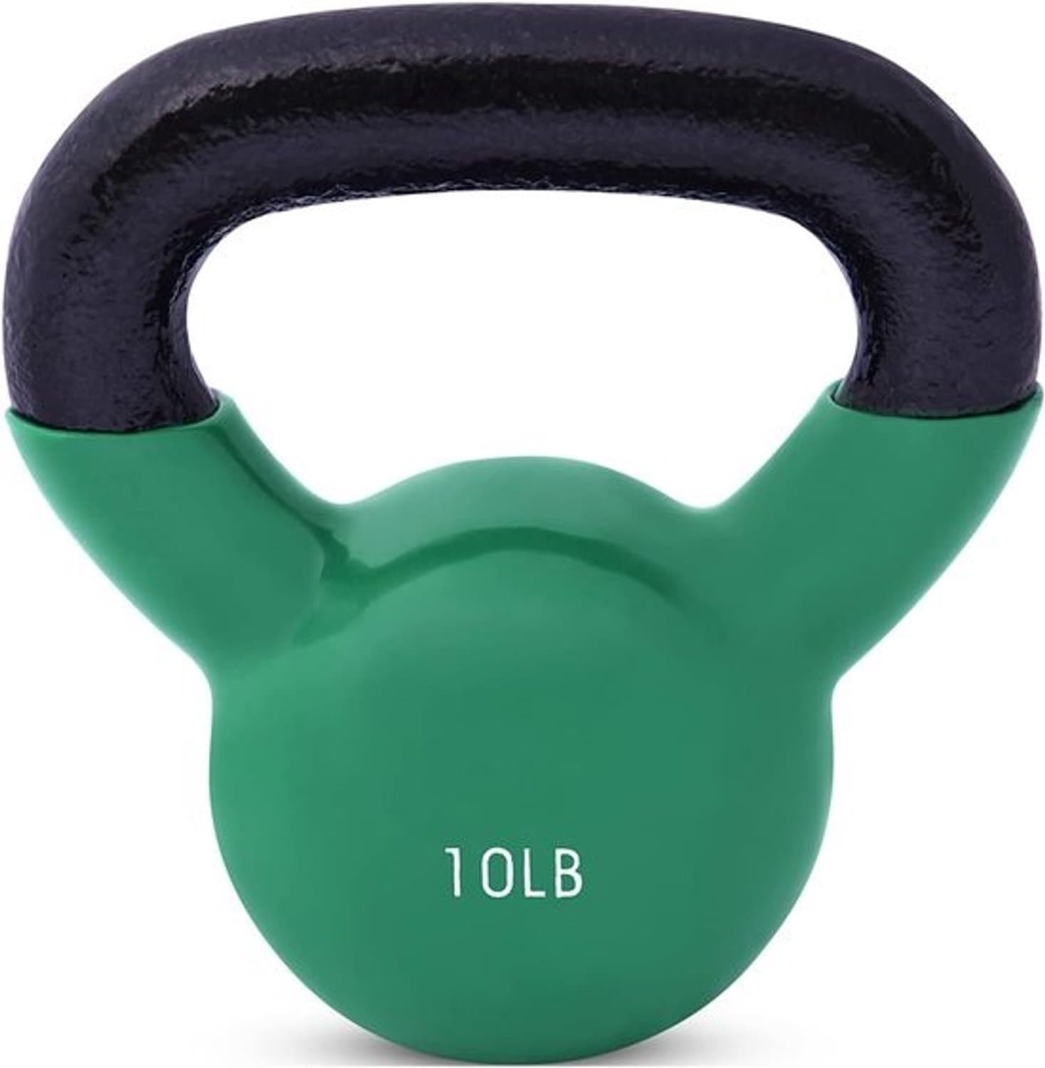 Kettlebell 4,5 kg - Vinyl gecoat gietijzer voor krachttraining en fitness