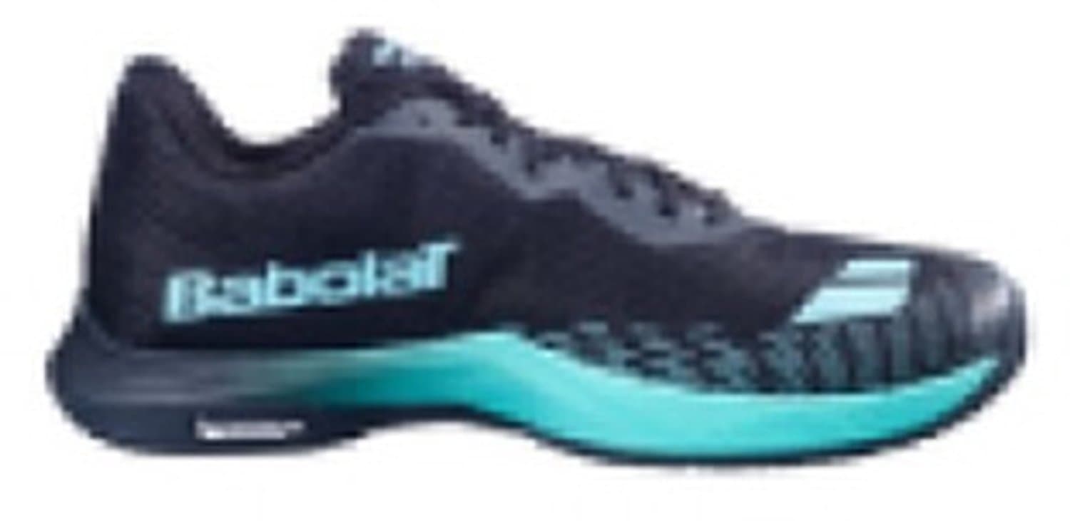 Babolat Shadow Spirit 2 - Heren Padel Schoenen - Zwart/Cyaan - 41