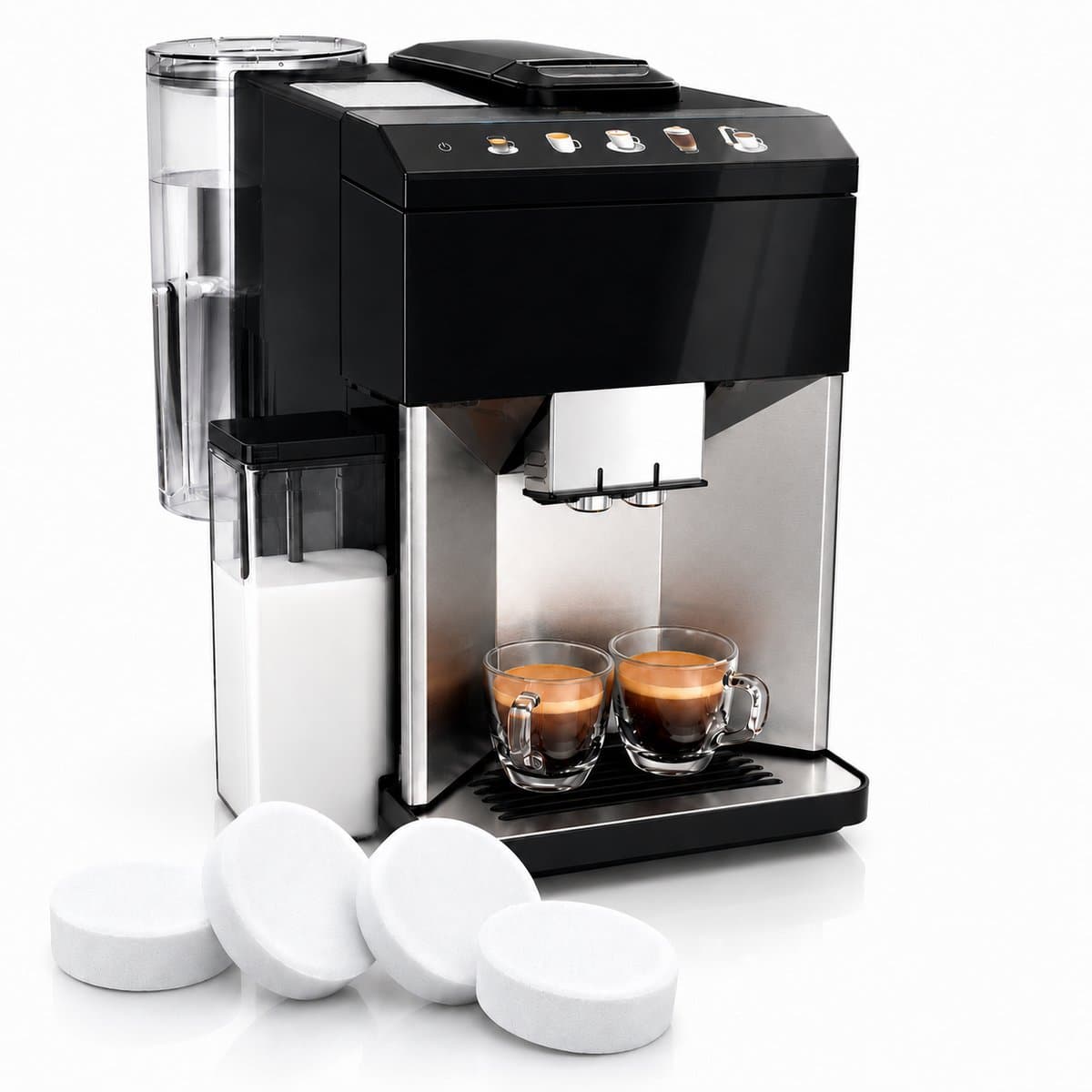 Ontkalker koffiemachine - Reinigingstabletten koffiemachine - Reinigingstabletten koffiemachine - Ontkalkingstabletten - 50 stuks - geschikt voor alle merken