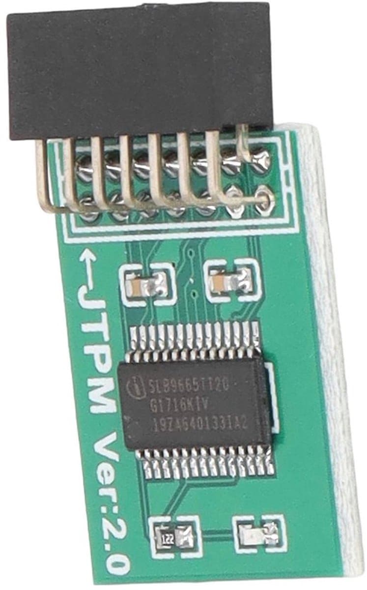 TPM-module 14-pins - Sterke Codering - Compatibel met Intel/AMD - Ondersteuning voor Z890/Z790/Z590 - Beveiligingsmodule - Geschikt voor 12e tot 14e generatie