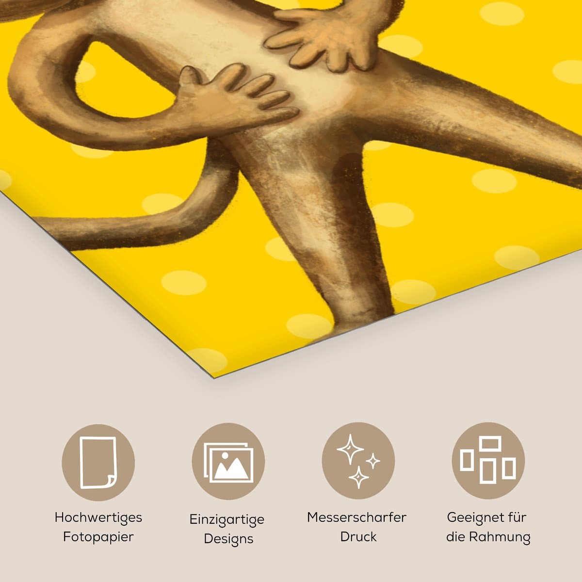 Poster Verjaardag - Kind - 1 jaar - Knuffeldier - 60x90 cm