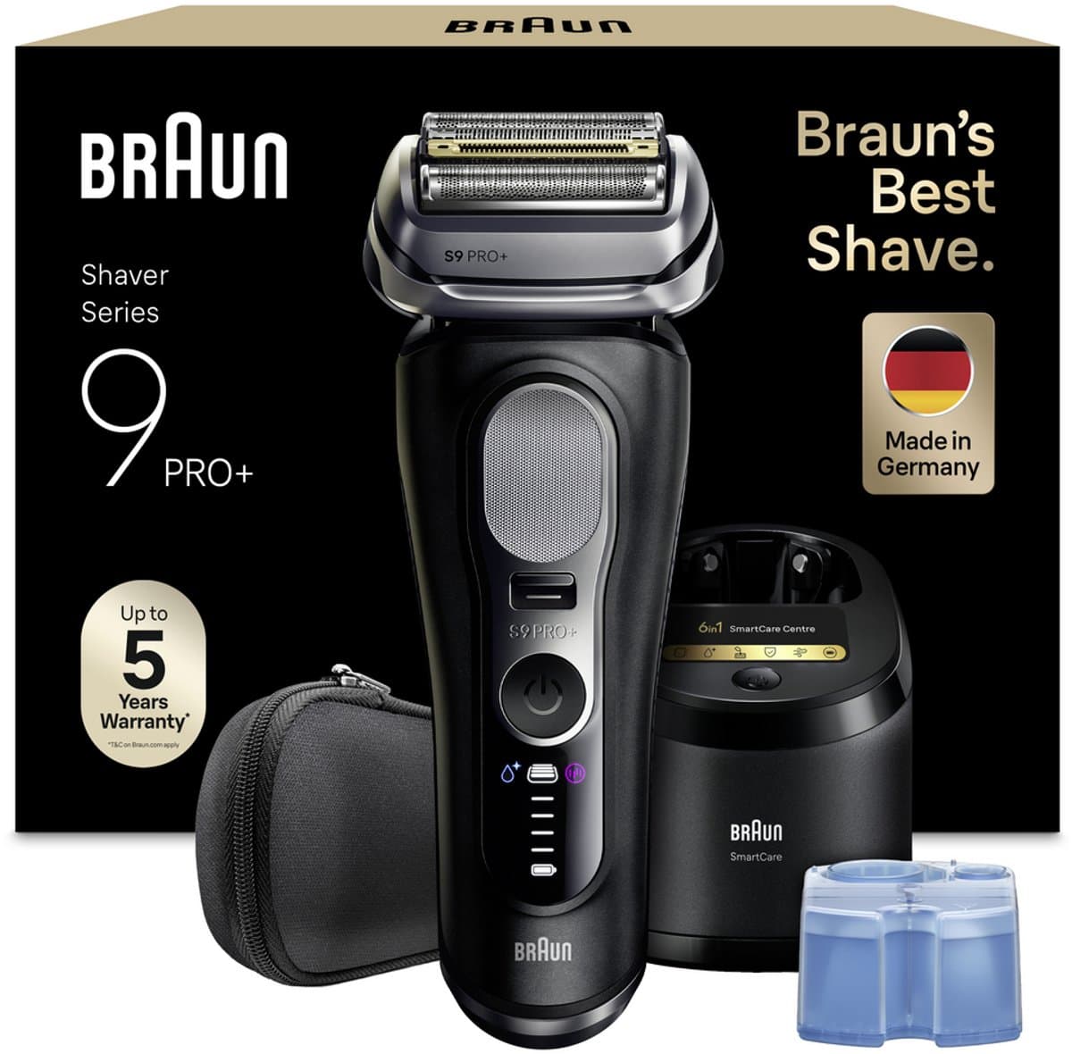 Braun Series 9 Pro+ 9660CC Zwart
