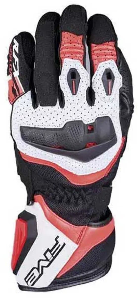 Five Rfx4 Evo Airflow Perforeren Lederen Handschoenen Zwart S Man