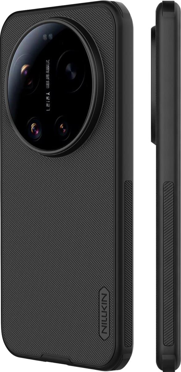Nillkin, Hoesje voor Xiaomi 17 Ultra Magnetisch Model Super Frosted Pro, Zwart
