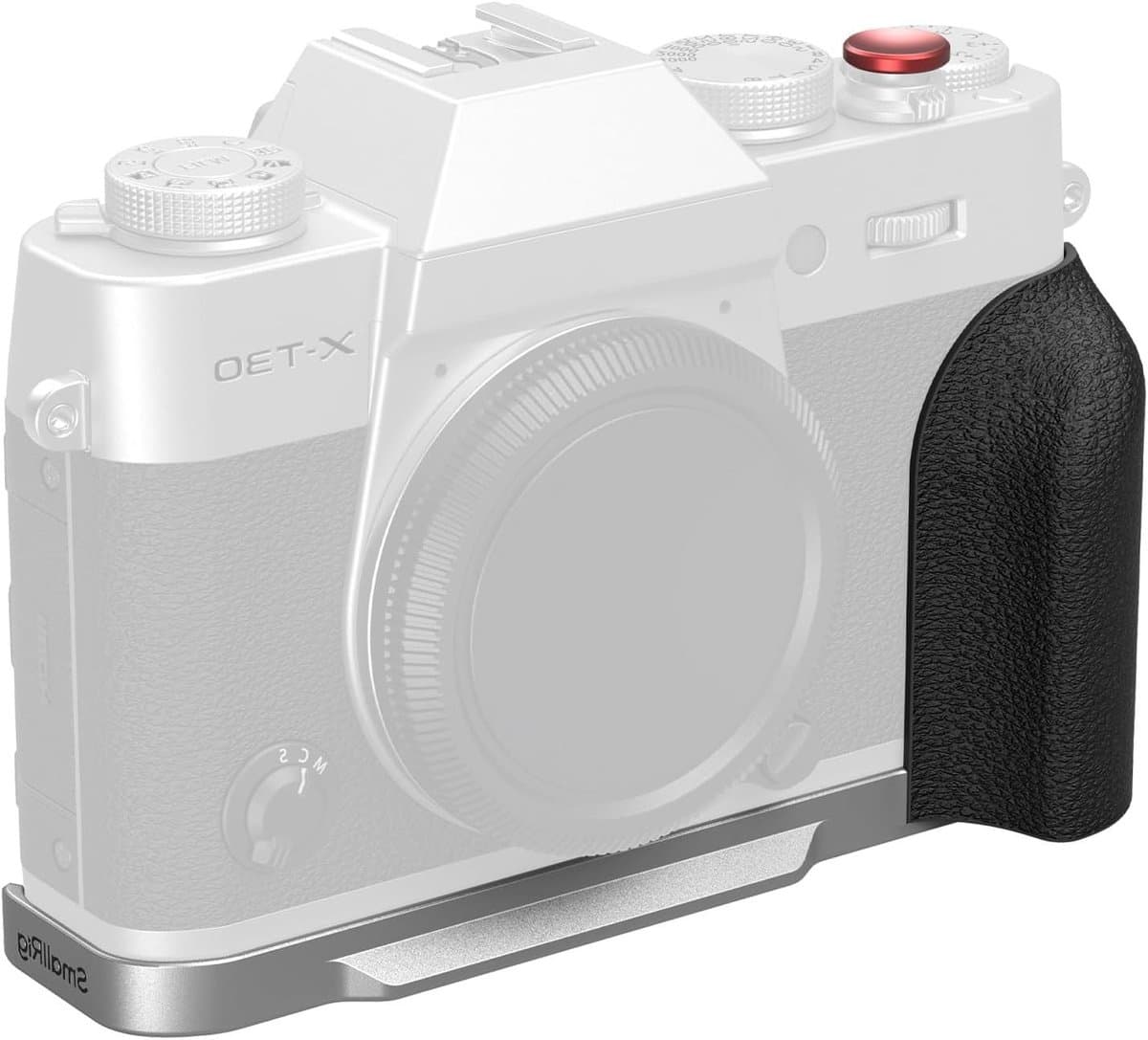 L-Shape Grip voor FUJIFILM X-T30 III en X-T30 II Camera, Ergonomische Handgreep met Snelsluiting en 1/4"-20 Bevestigingsgaten, Lichtgewicht en Comfortabel Gebruik
