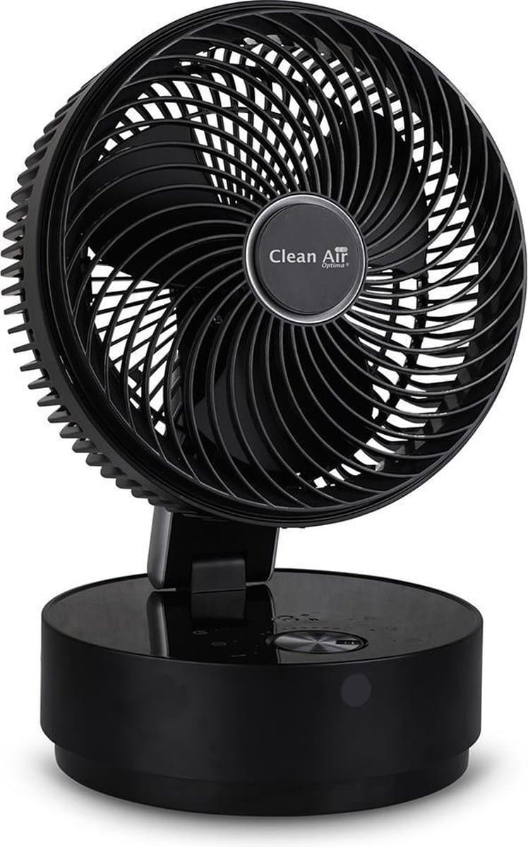Clean Air Optima® CA-404B - Design Circulator Ventilator - Oscillatie 80º en 180º - Extreem stil - Slaapmodus - Luchtzuivering door Ionisator