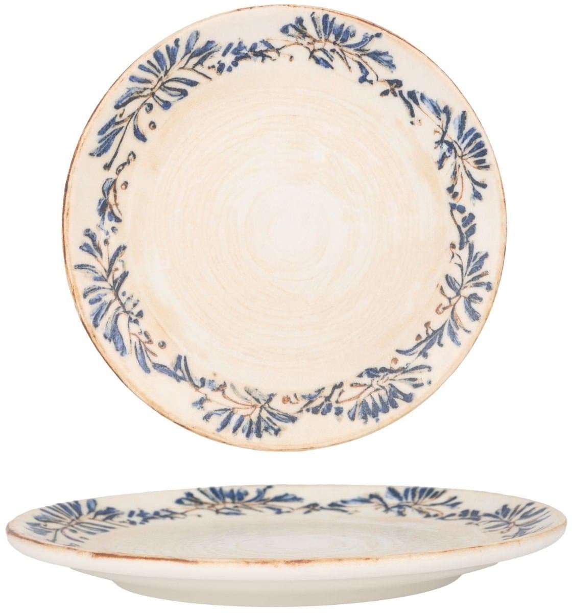 Bonna Dessertbord - Grandma - Porselein - 21 cm - set van 6