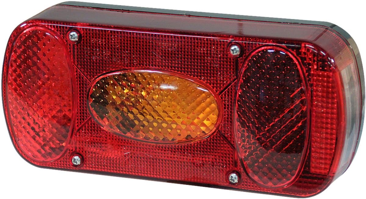 Achterlicht Aspöck Midipoint II rechts 5 PIN's bajonet - Achterlicht aanhangwagen, caravan en trailer - Aanhanger verlichting - Aspock