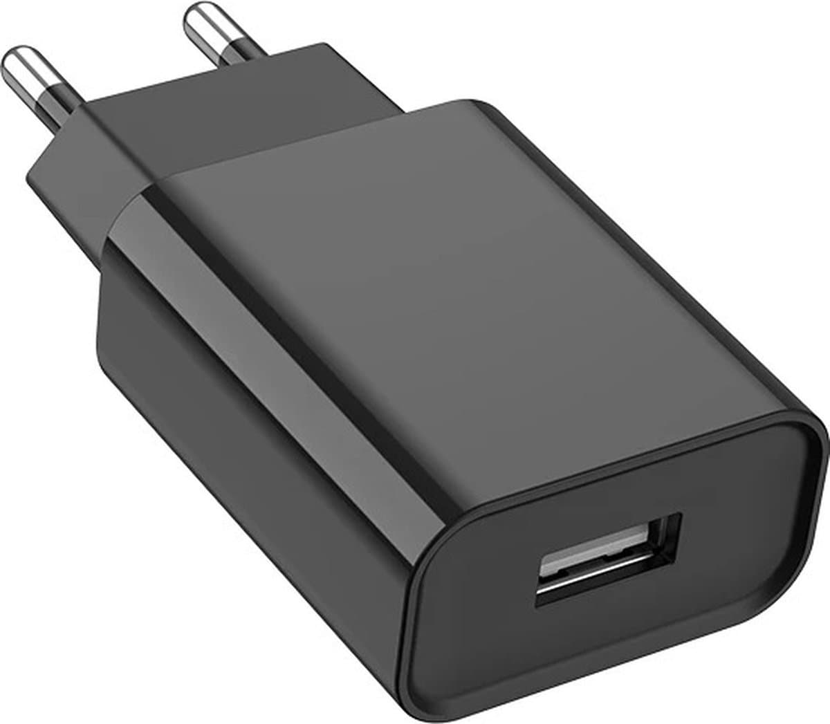 BSTNL USB Stekker - 5V 2A Stekker - USB Adapter - USB A - Power Adapter - Geschikt voor al jouw USB-C Apparaten - Universeel - Zwart
