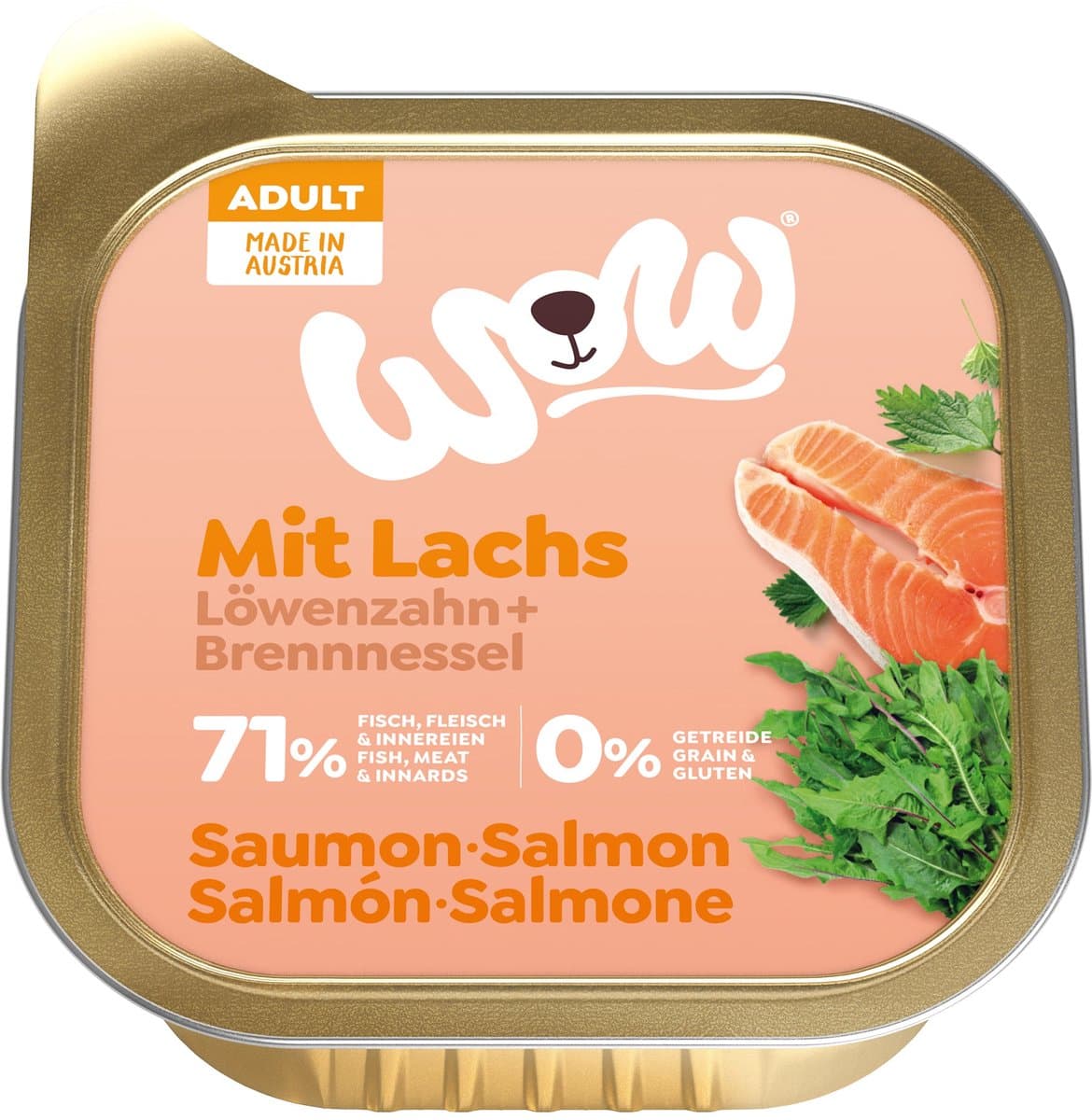 WOW ADULT 11x150g - Zalm