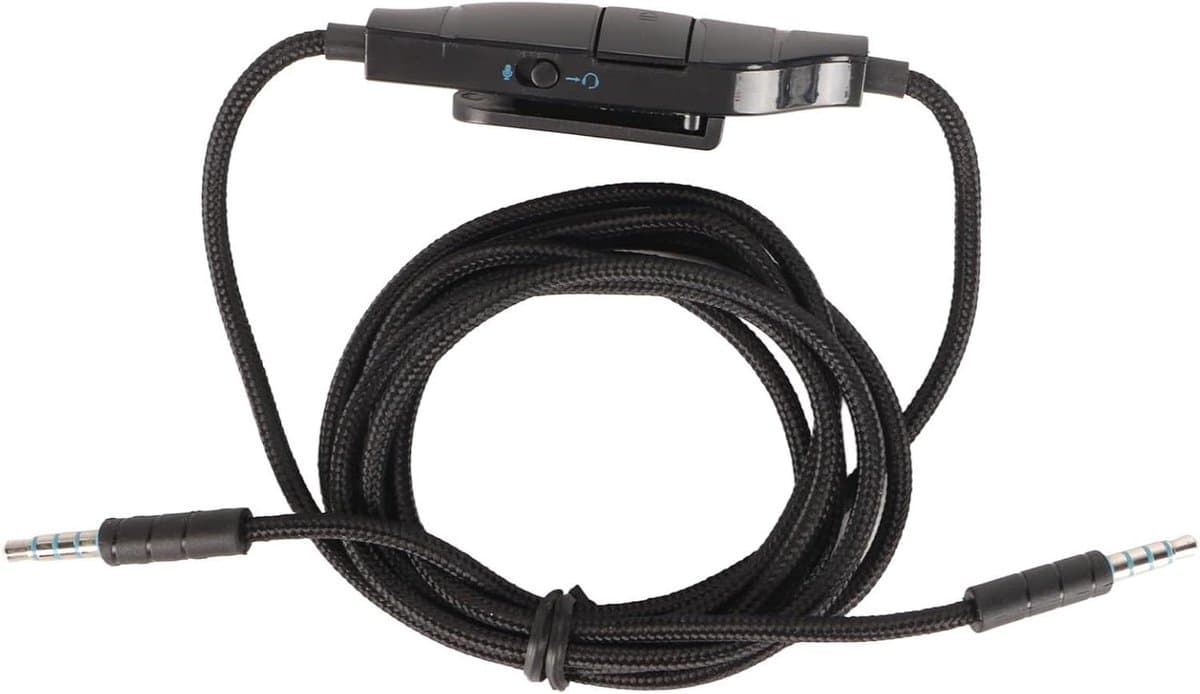 Sound Cable for Logitech G633 G933 G935 G635 Gaming Headsets - 3.5mm Aux Cord with Inline Microphone Mute Volume Control