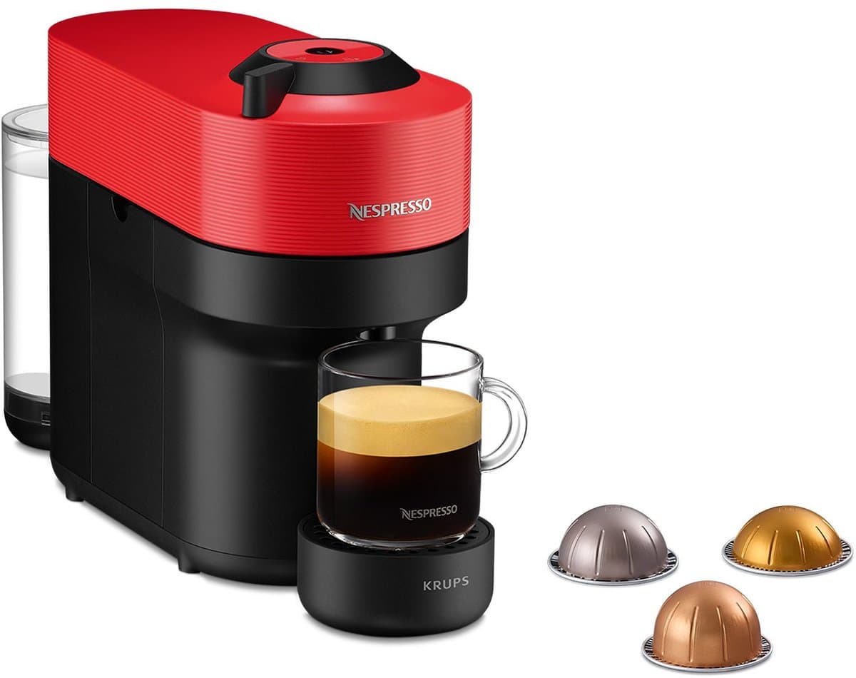 Krups Nespresso Vertuo Pop XN9205 Spicy Red
