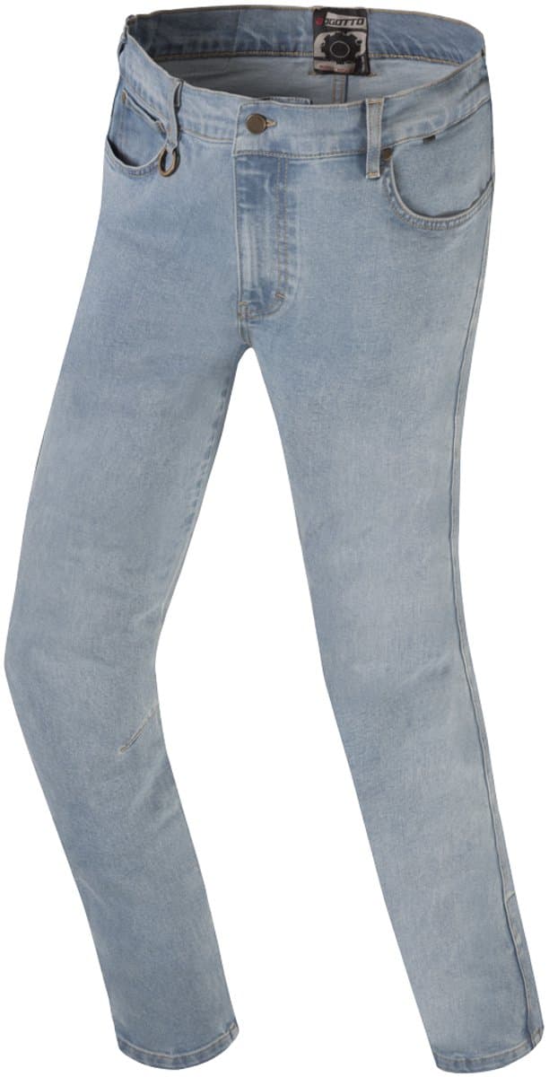 Bogotto Jokisu Lichtblauw Motor Jeans - Broek