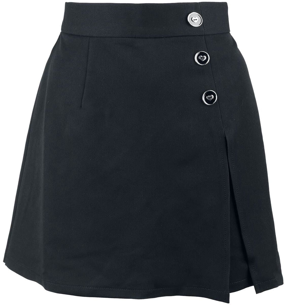 Hell Bunny Cooper Skorts Dames Shorts - zwart - S
