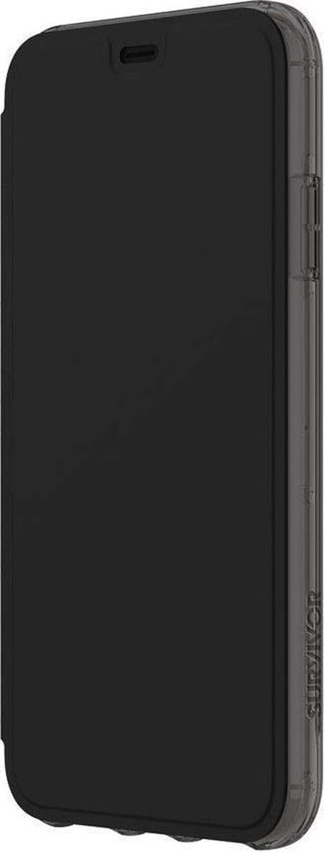 Griffin Survivor Clear Book Cover - Geschikt voor Apple iPhone X/XS (5.8") - Black/Clear