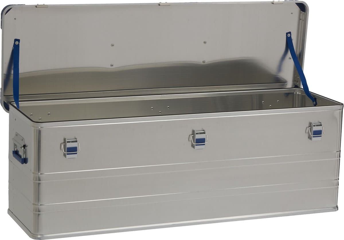 Stapelbare aluminium transportkist 153l MW Tools KAL153