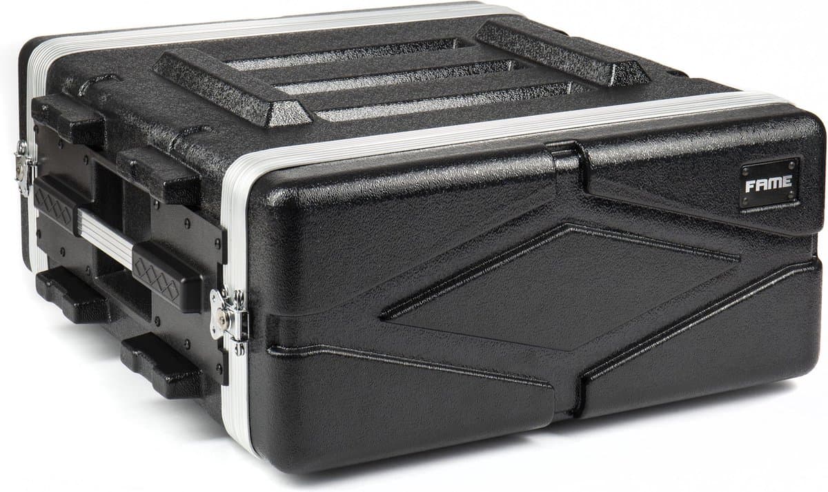 Fame Audio ABS-4UM WeRack MkII PVC-Case Deep 4U (Black) - 19ö racks