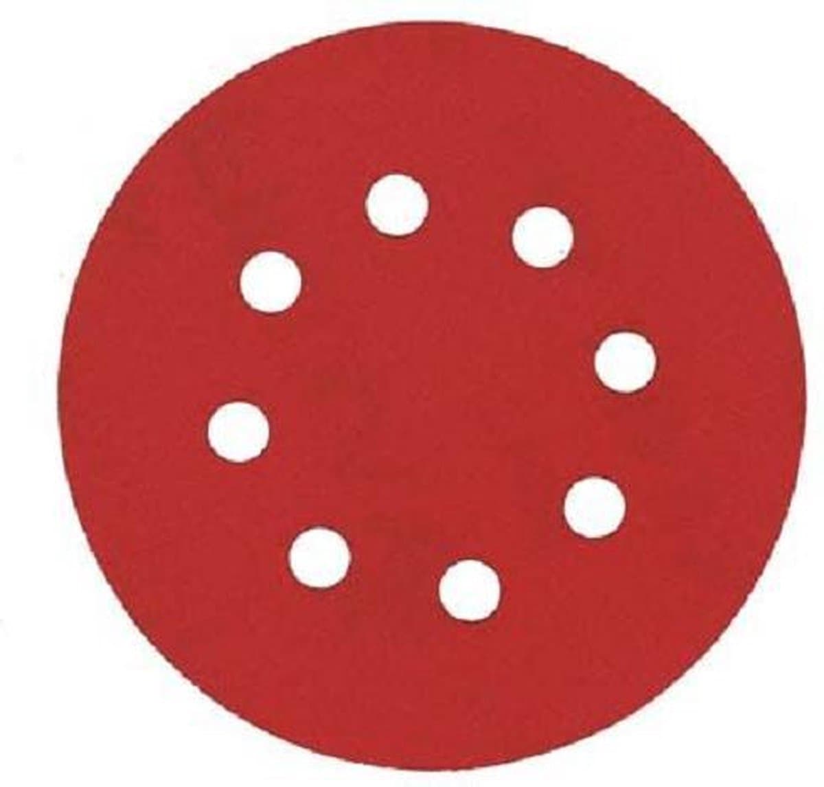 FINIXA Schuurschijven 125mm met 8 gaten - P80