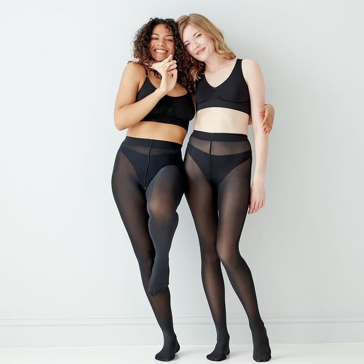 Pretty Polly Panty - Eco-Wear - Dikke - 70 Den. - Duurzame - Biodegradable - 3D. - Opaque - S/M - 36/40 - Zwart