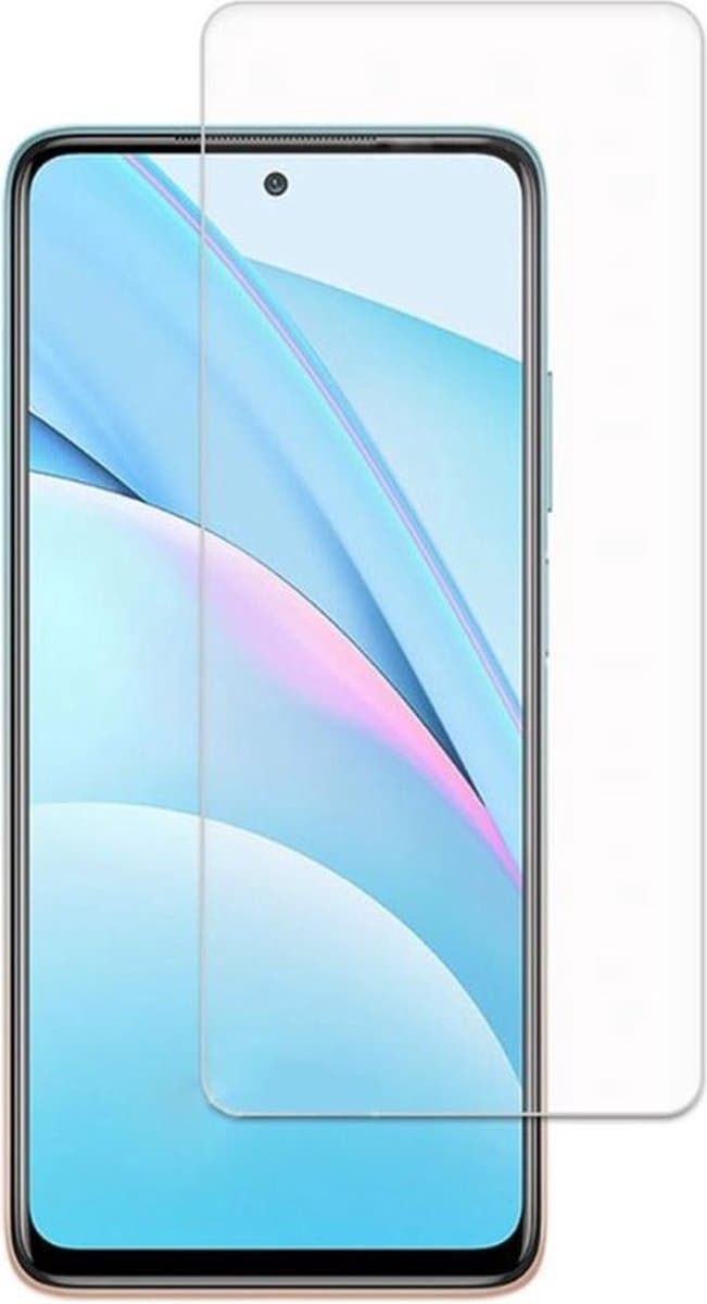 ScreenSafe High Definition Hydrogel screenprotector Xiaomi Mi 10T Pro Case Friendly/Slagvast / Anti-Bacterieel (AAA)