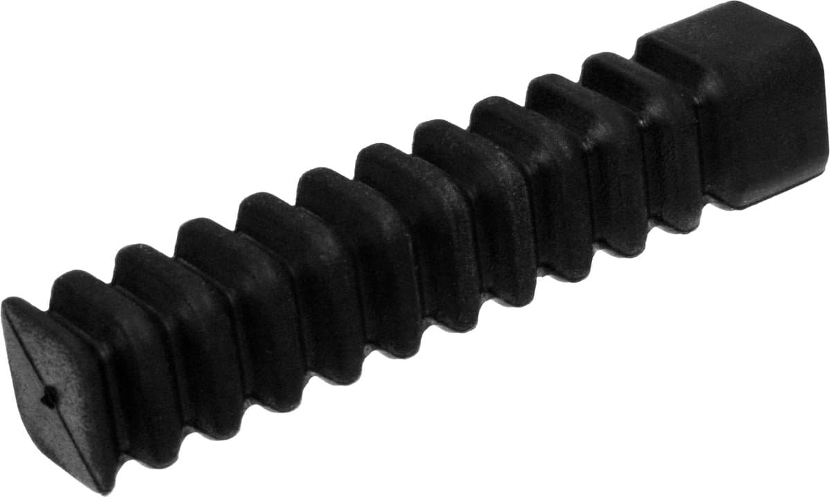 Accent - Rubber Remkabelbescherming - Zwart - 51mm