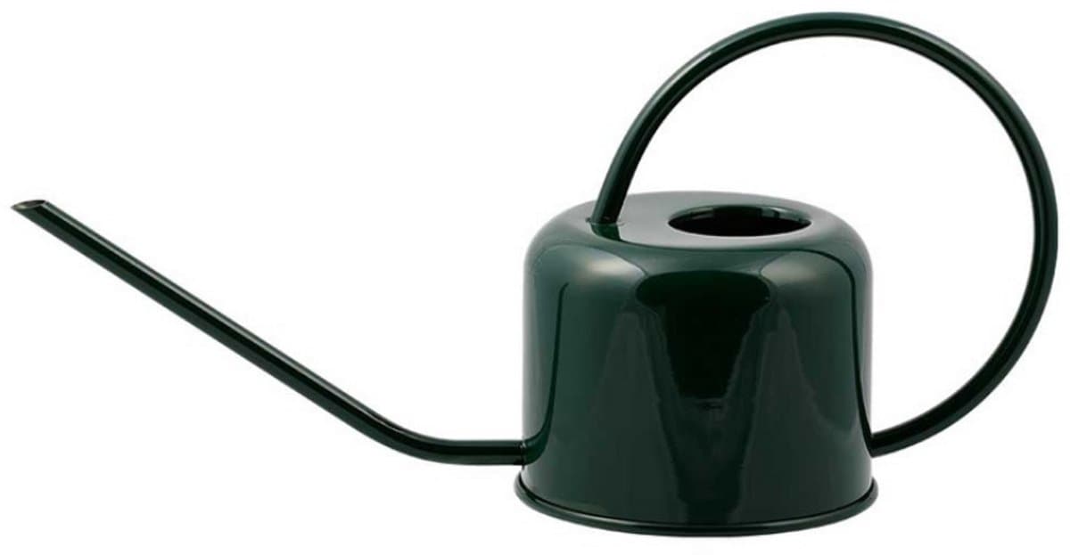 Plint vintage stijl gieter groen 1 liter