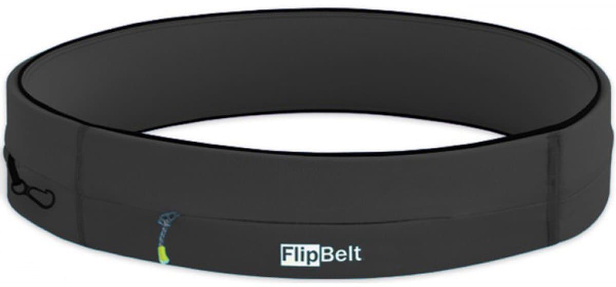 Flipbelt - Zipper donkergrijs- Running belt - Hardloop belt- Hardloop riem - XL