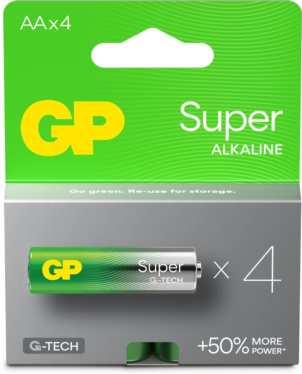 4 x Penlite AA Super Alkaline
