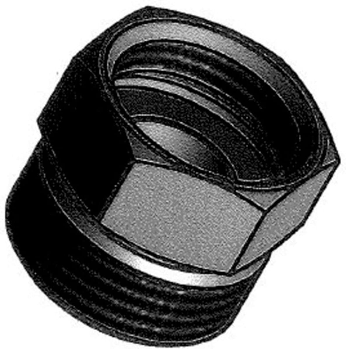 CO2 adapter 5/8" binnendraad naar 3/4" buitendraad