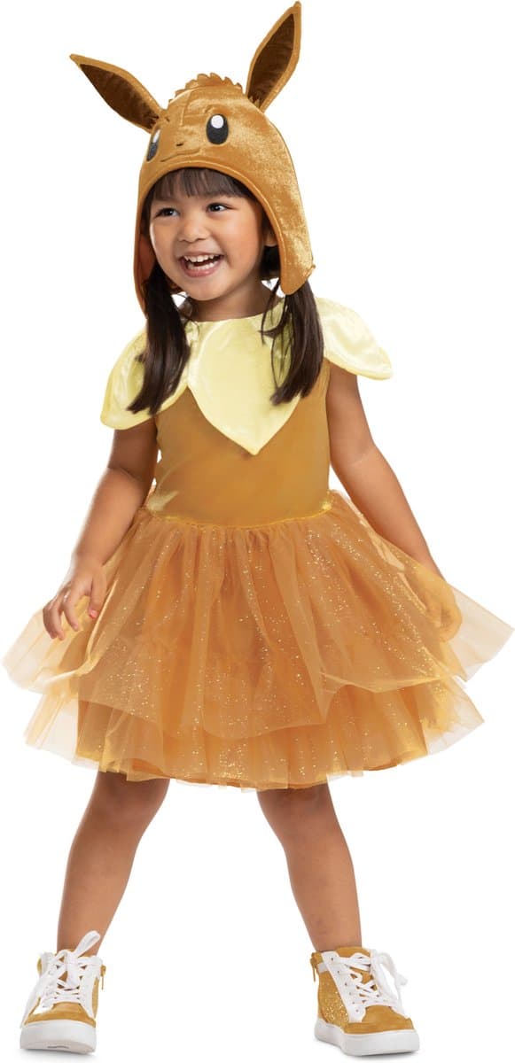 POKÉMON, Eevee Tutu peuterjurk, Maat L (4-6x jaar)