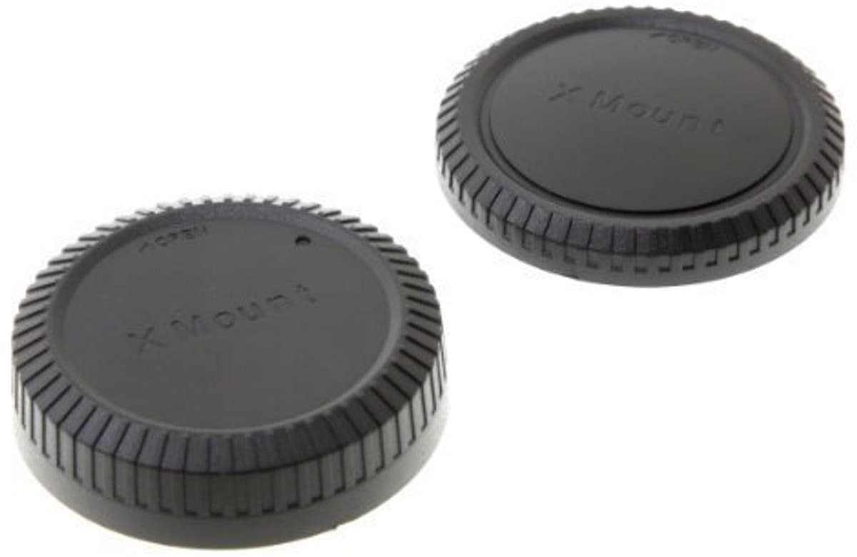 Body Cap en Achterste Lensdop Set voor Fujifilm X-Mount Camera's