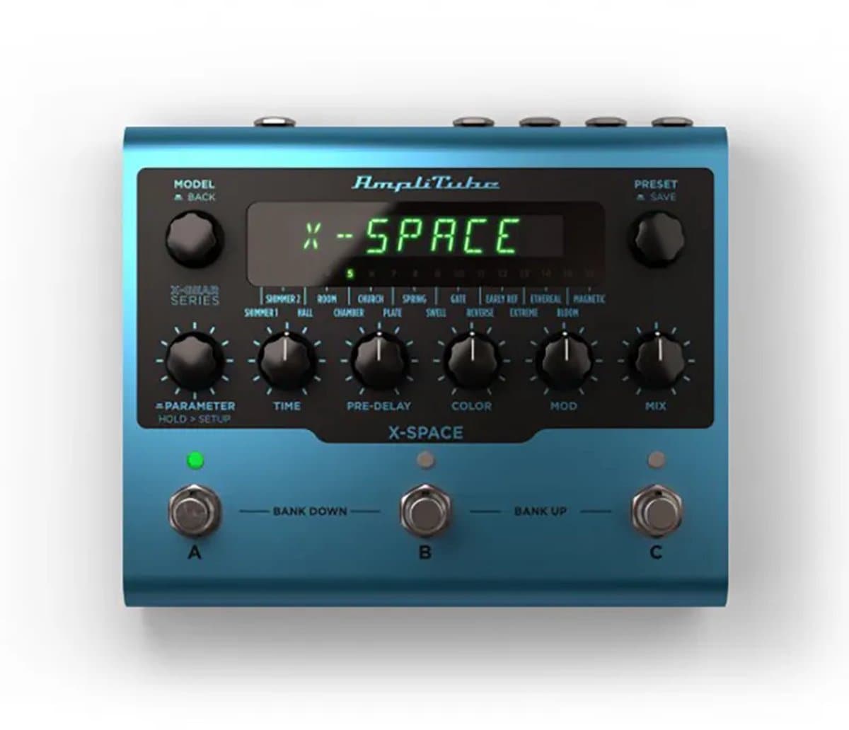 IK Multimedia X-Space effectpedaal met audio-interface
