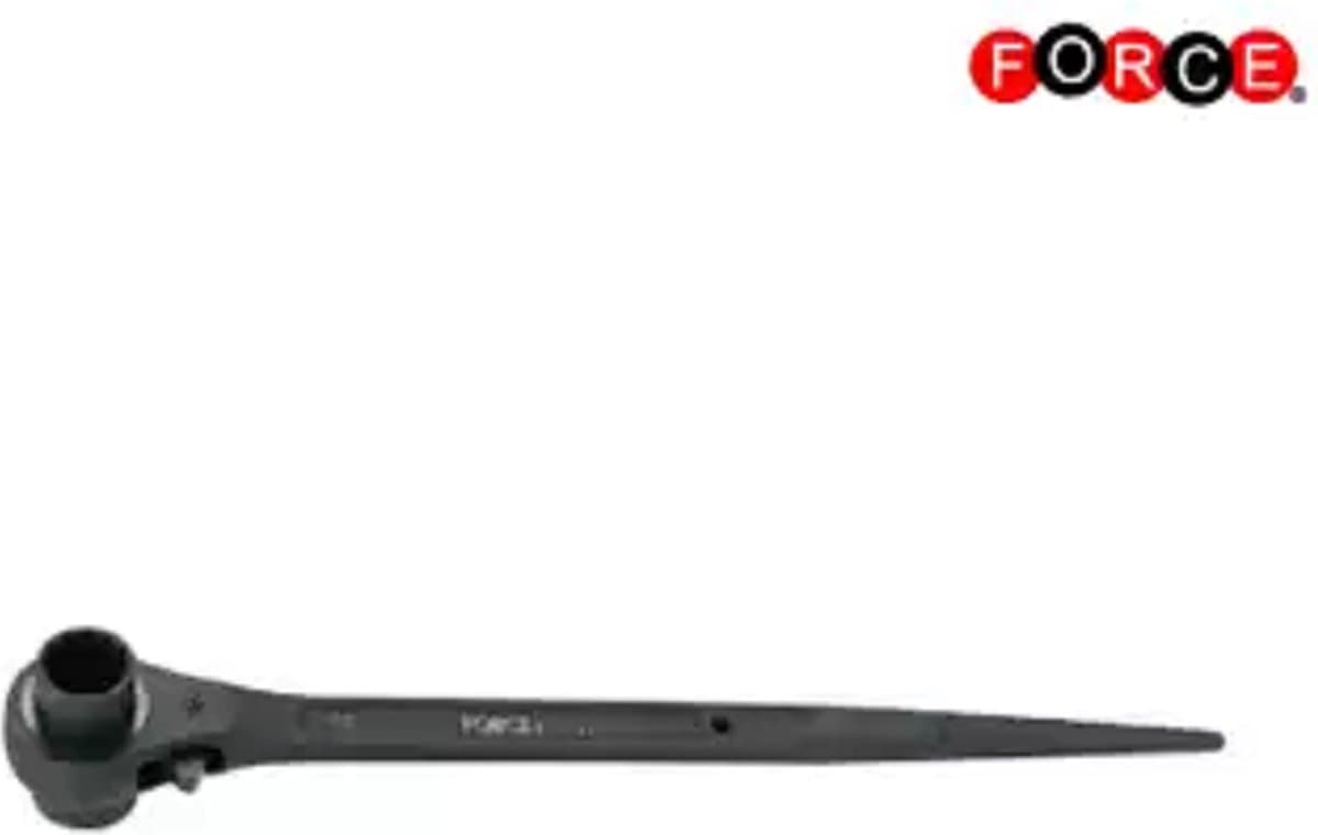 Ratel / Steigerratel / Werfpuntratel zwart 17 x 19 mm -Force-Zwart