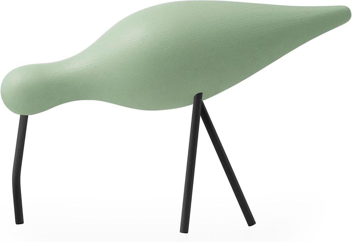 Normann Copenhagen Shorebird Vogel Decoratie Large Dusty Green