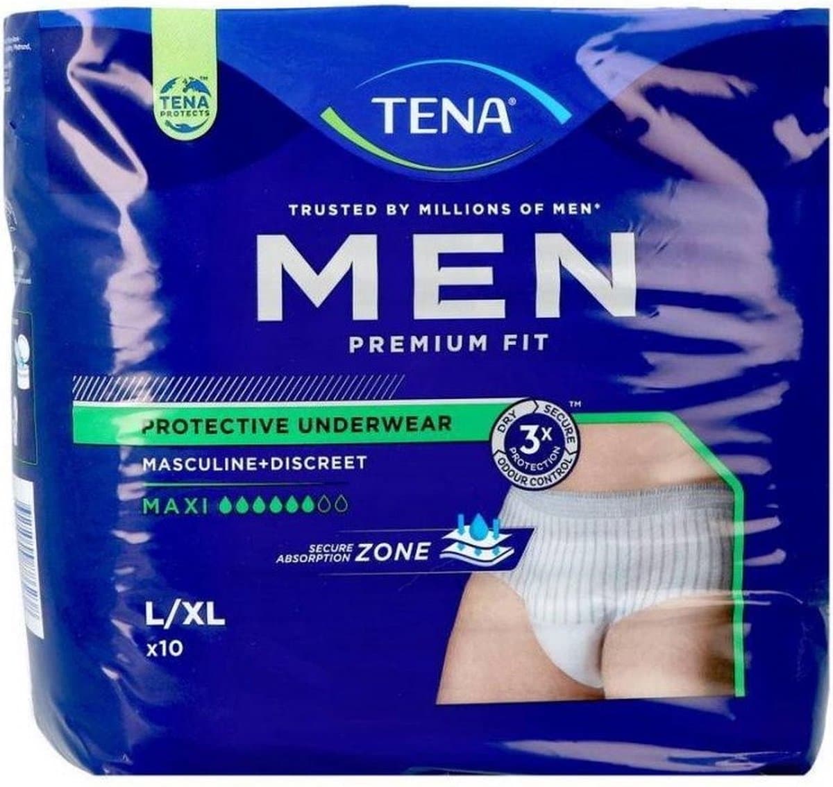 Tena Men Premium Fit Level 4 L/XL - 8 pakken van 10 stuks