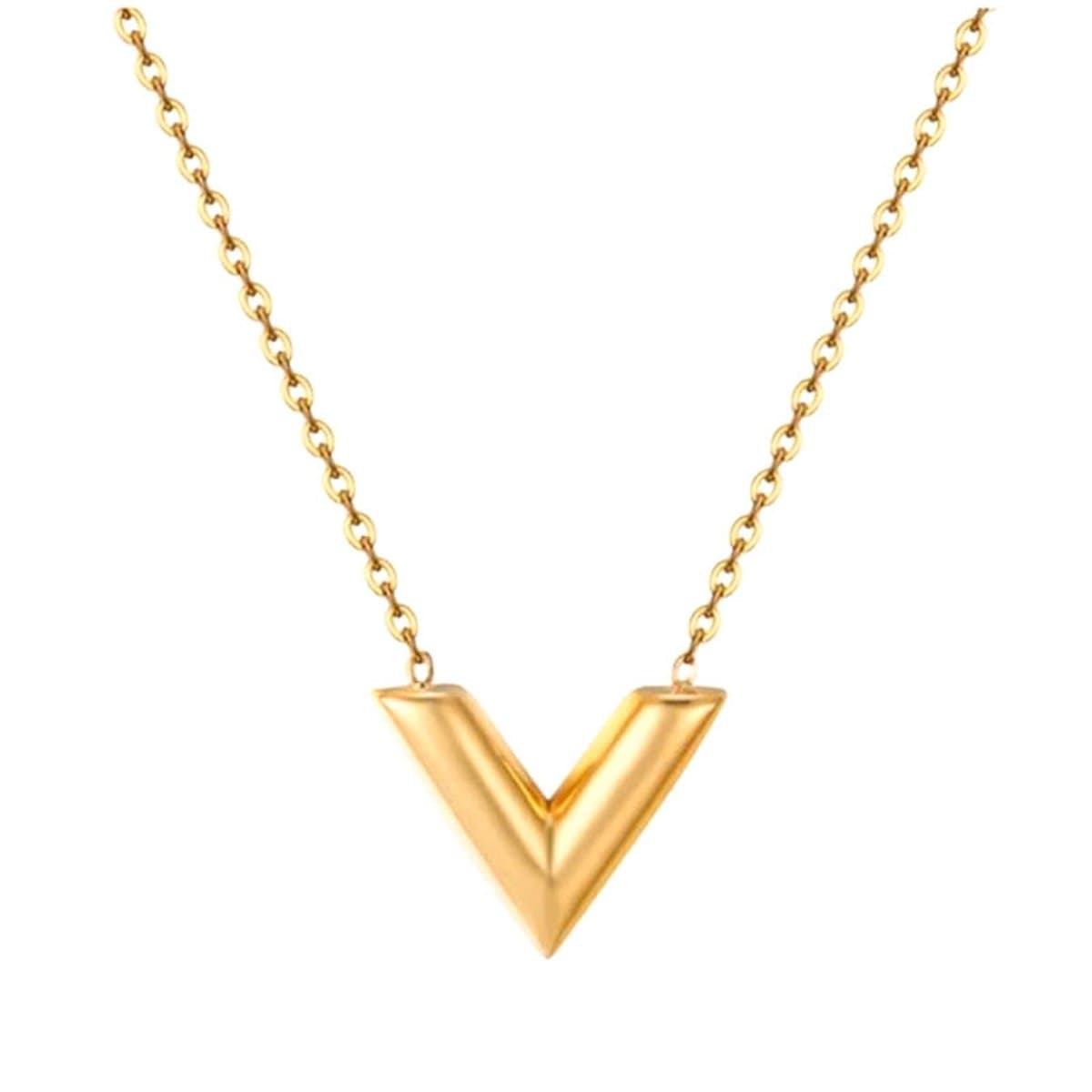 Marama - Ketting Amor Goud - nikkelvrij - gold plated - verstelbaar - damesketting - sieraden - hartje - liefde - cadeau Valentijn - Valentijnsdag