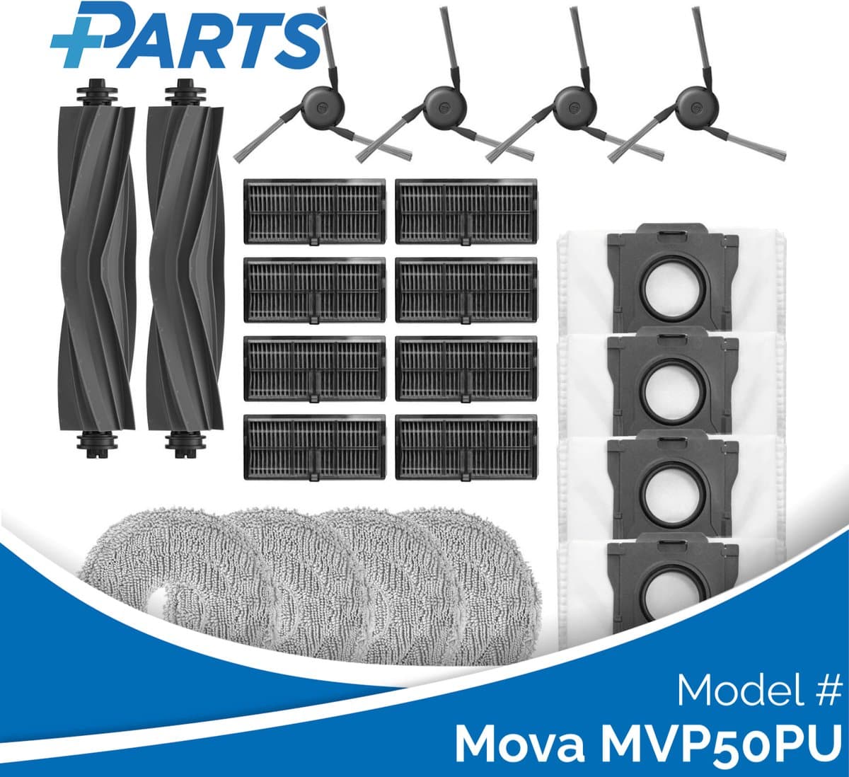 Mova MVP50PU Onderhoudsset (Plus.Parts® alternatief voor RAK49)