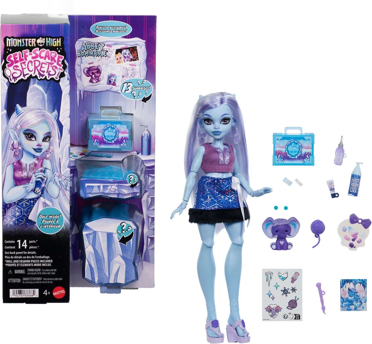 Monster High Self-Scare Secrets - Abbey Bominable Pop
