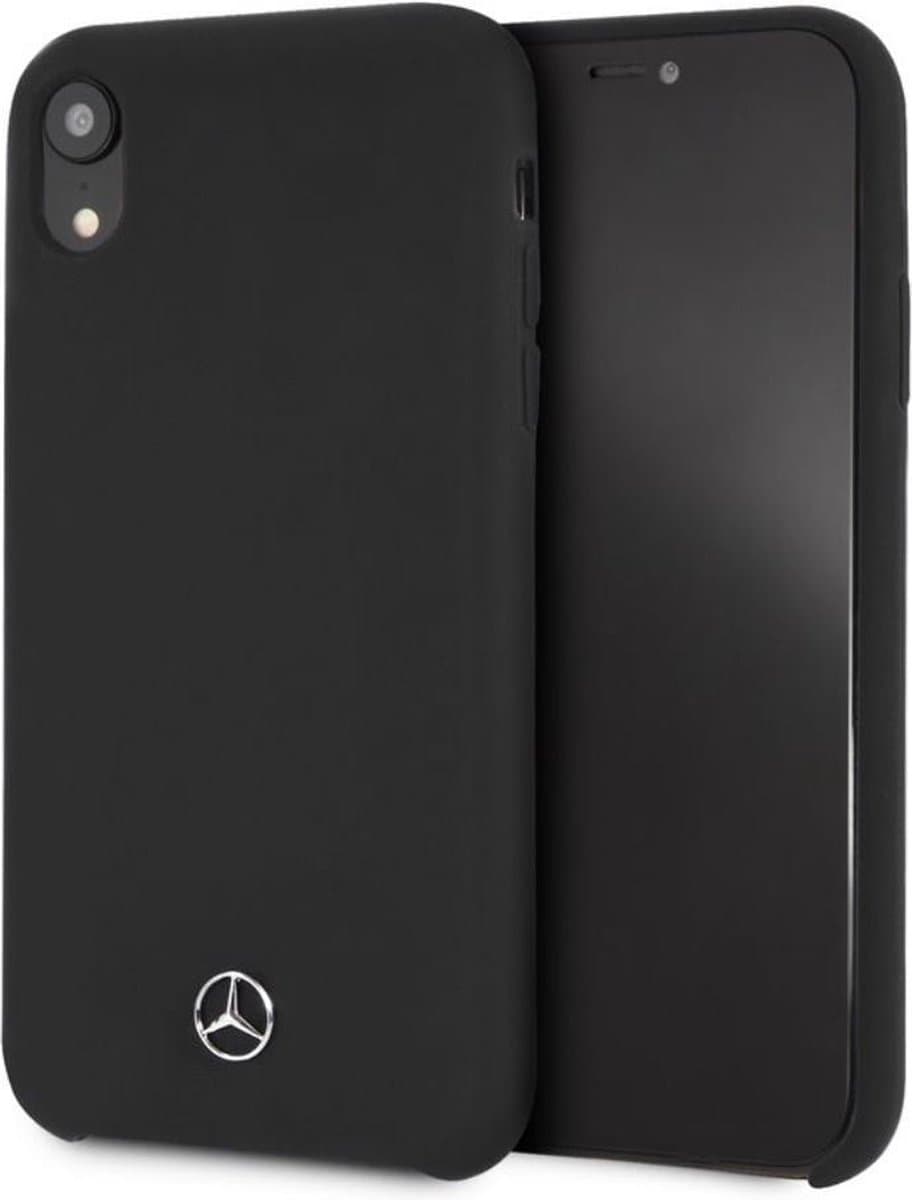 Mercedes-Benz Silicone Case - Apple iPhone XR (6.1") - Zwart